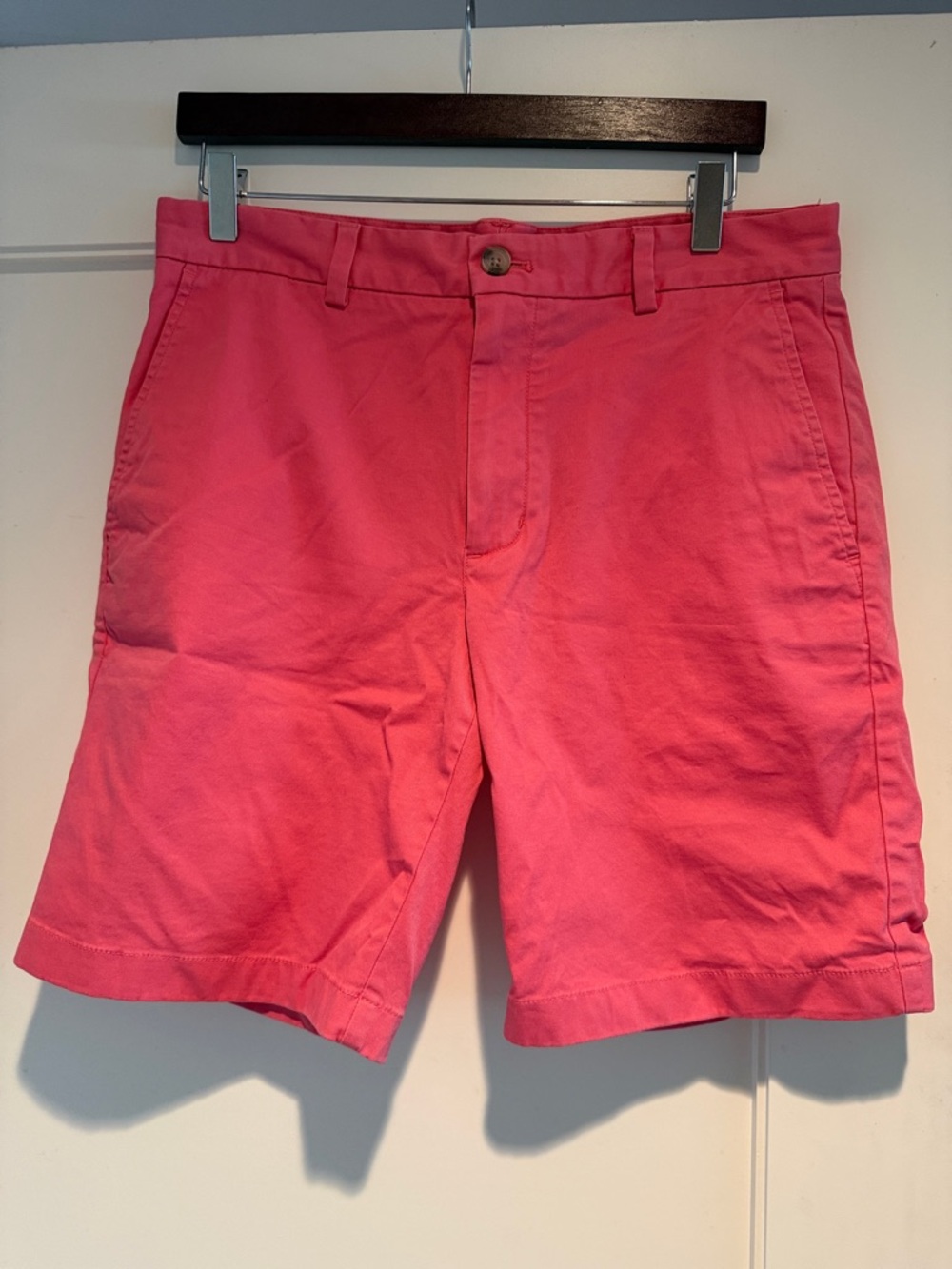 Vineyard Vines Coral pink Flat Front Chino Shorts